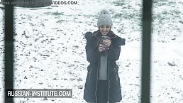 Young brunette's anal tentation with the experienced teacher