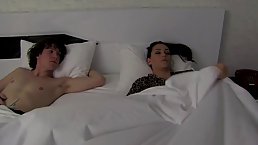 Sharing Bed Room With My Stepmom During